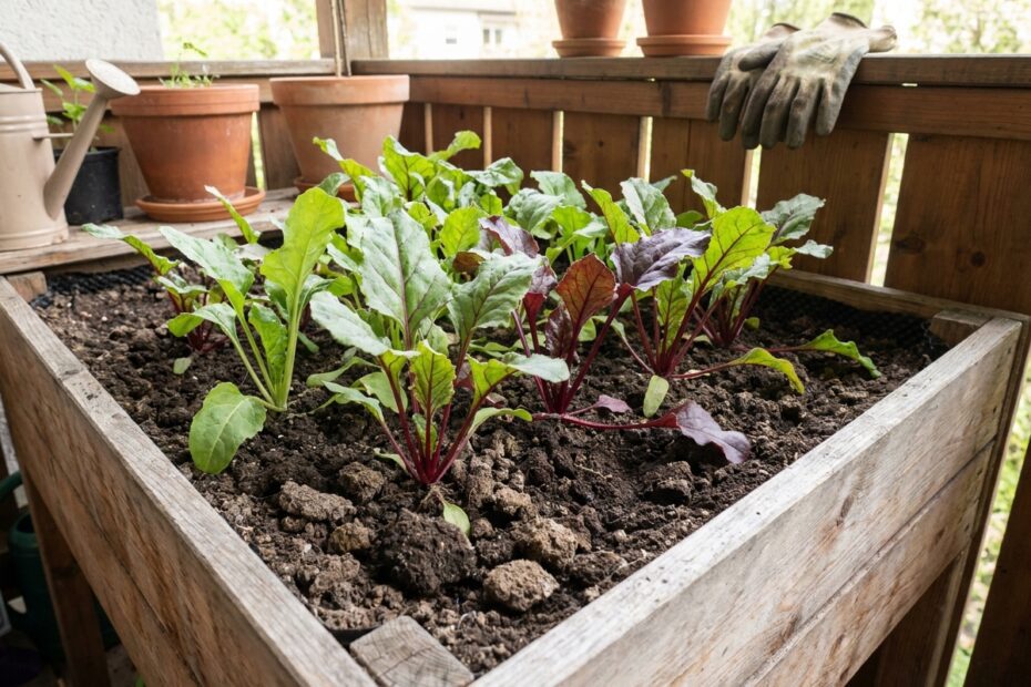 Cultivar beterraba em casa