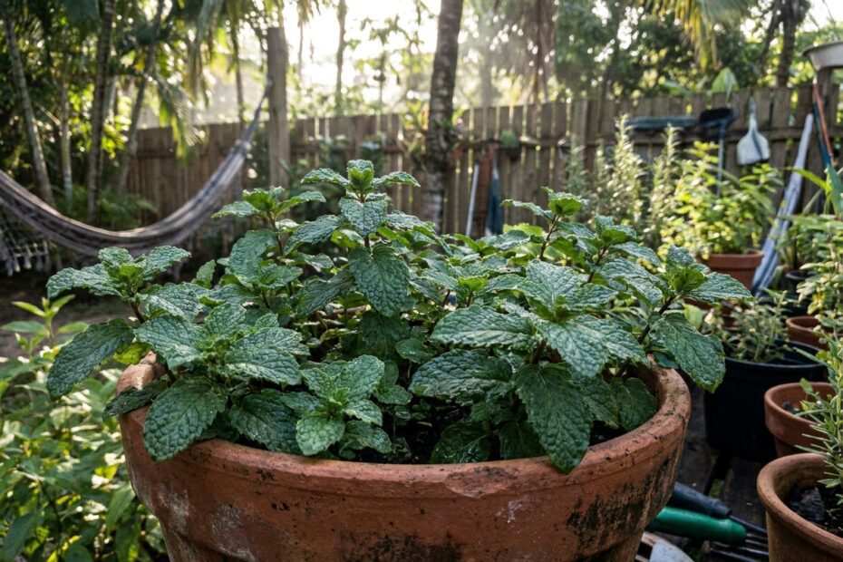 Como cultivar hortelã-pimenta
